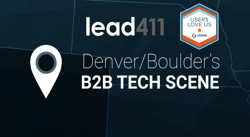 Lead411 Recognized as a Leader in the Colorado Tech Scene by G2 Crowd Featured Image