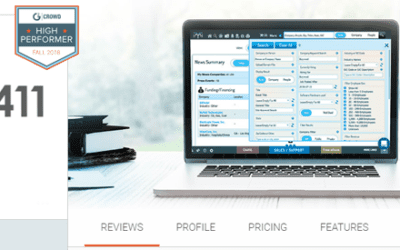 Lead411 Named a Lead Intelligence High Performer for the Fall of 2018 by Real Users on G2 Crowd