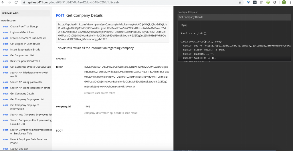 Lead411: Updated Enterprise Level Features and Data Accuracy For Our Fast Growing Client Base