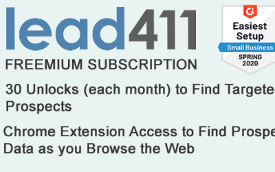 Lead411 Announces New Freemium Subscription (Update – This Subscription is No Longer Offered)