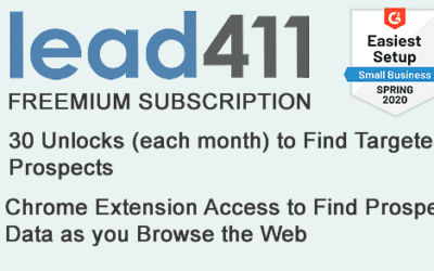 Lead411 Announces New Freemium Subscription (Update – This Subscription is No Longer Offered)