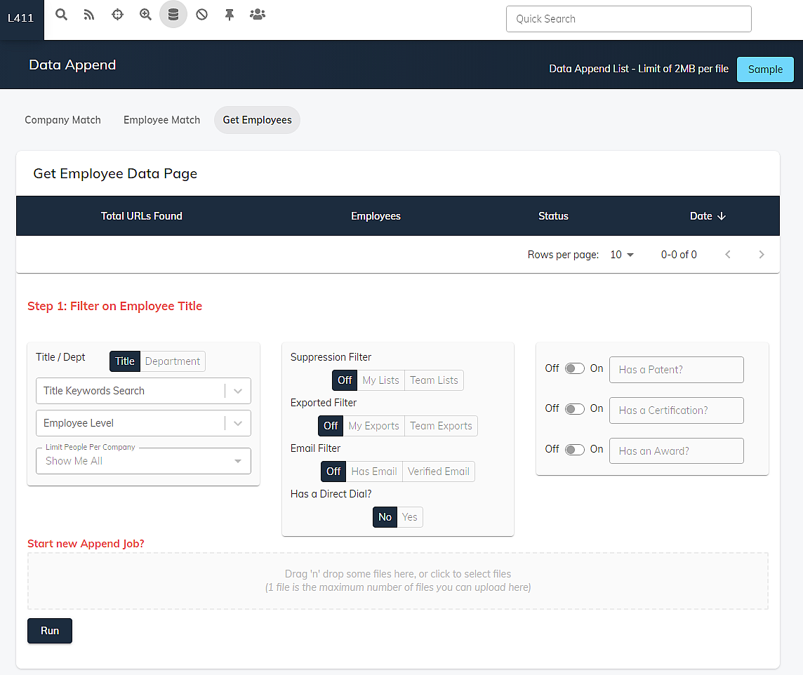CRM Enrichment