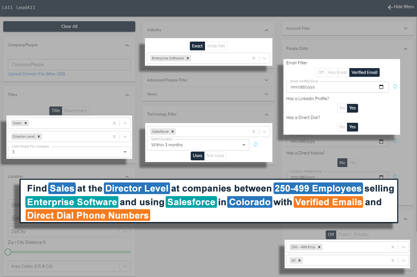 Lead411 vs Zoominfo