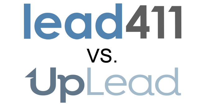 uplead vs lead411 Uplead Competitor