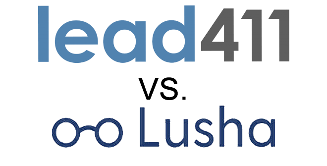lead411 vs lusha comparison