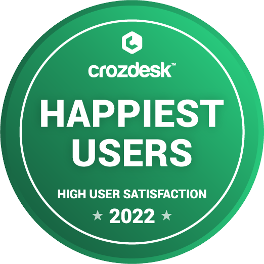 Lead411 Badges - Crozdesk Happiest Users