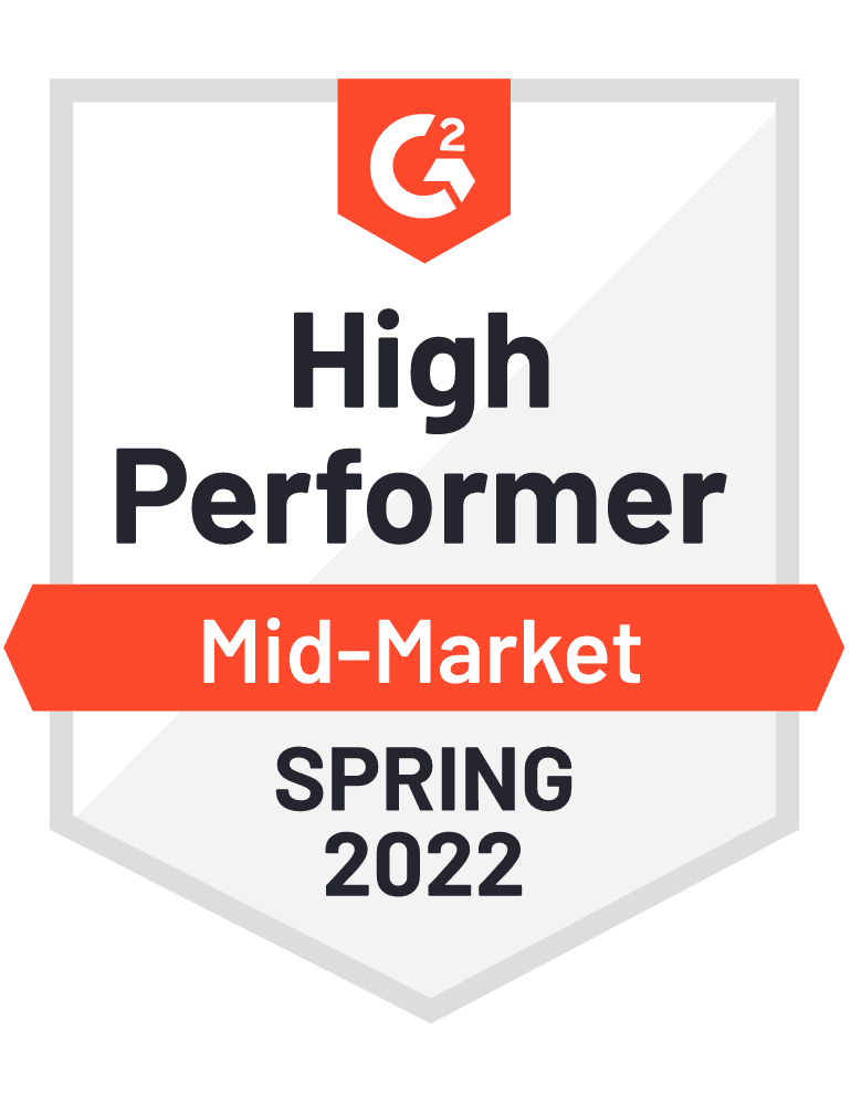 Lead411 Badges - G2 Crowd High Performer Small Business