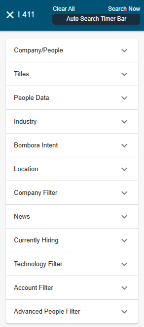 advanced search filters