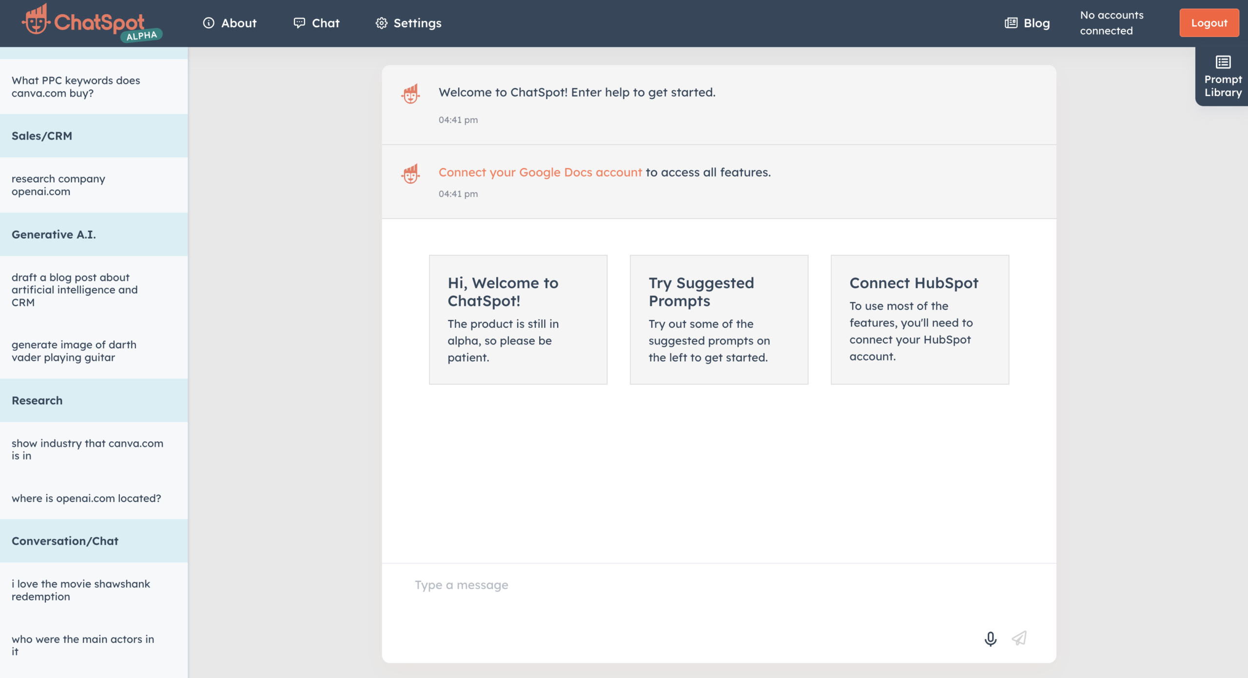 hubspotchat