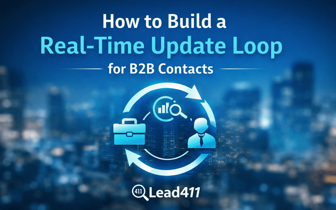 How to Build a Real-Time Update Loop for B2B Contacts