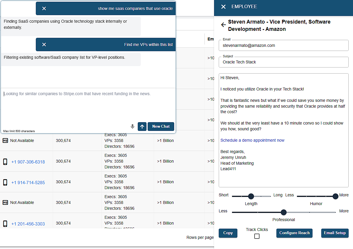 Lead411 Growth Intent Data