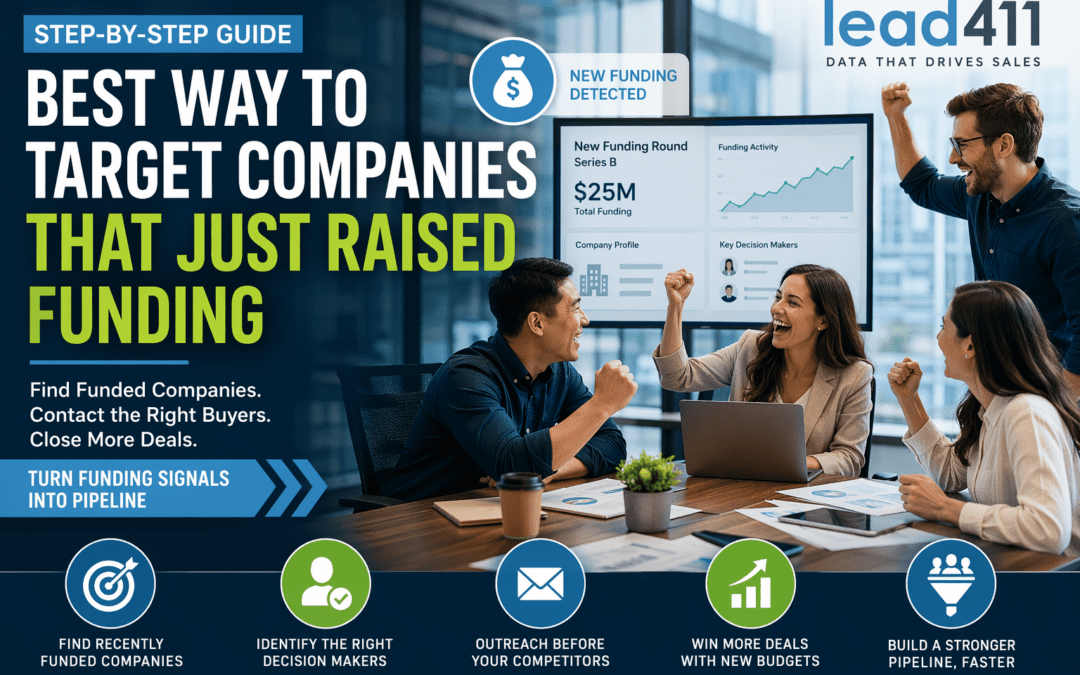 Best Way to Target Companies That Just Raised Funding (Step-by-Step Guide for 2026)