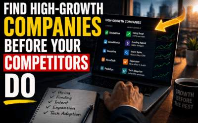 How to Identify High-Growth Companies Before Your Competitors Do (2026 Guide)
