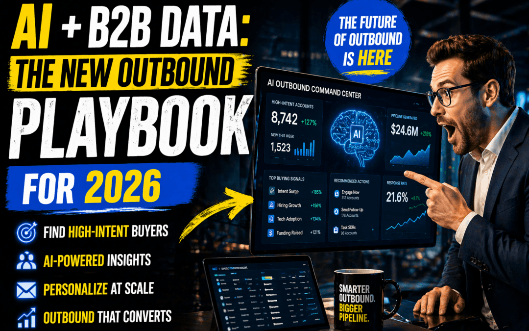 AI + B2B Data: The New Outbound Playbook for 2026 (How Top Teams Win)