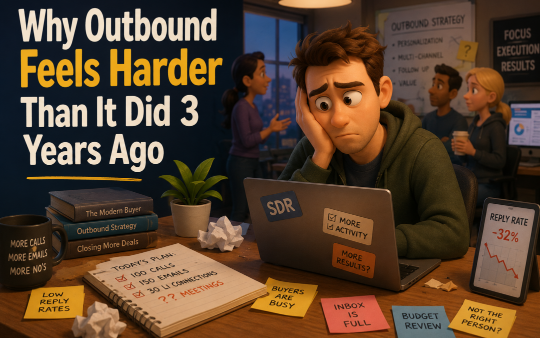 Why Outbound Feels Harder Than It Did 3 Years Ago