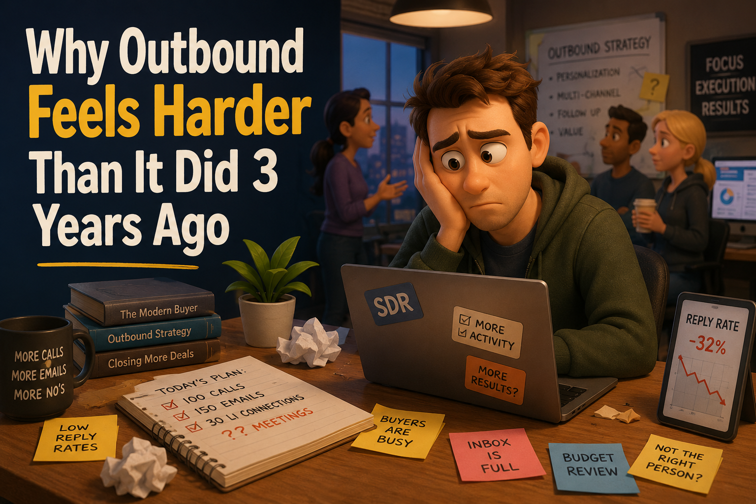 Why Outbound Feels Harder Than It Did 3 Years Ago