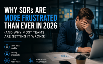 Why SDRs Are More Frustrated Than Ever in 2026 (And Why Most Teams Are Getting It Wrong)