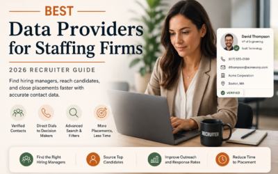 What are the Best Data Providers for Staffing Firms?