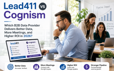 Lead411 vs Cognism: Which B2B Data Provider Delivers Better Data, More Meetings, and Higher ROI in 2026?